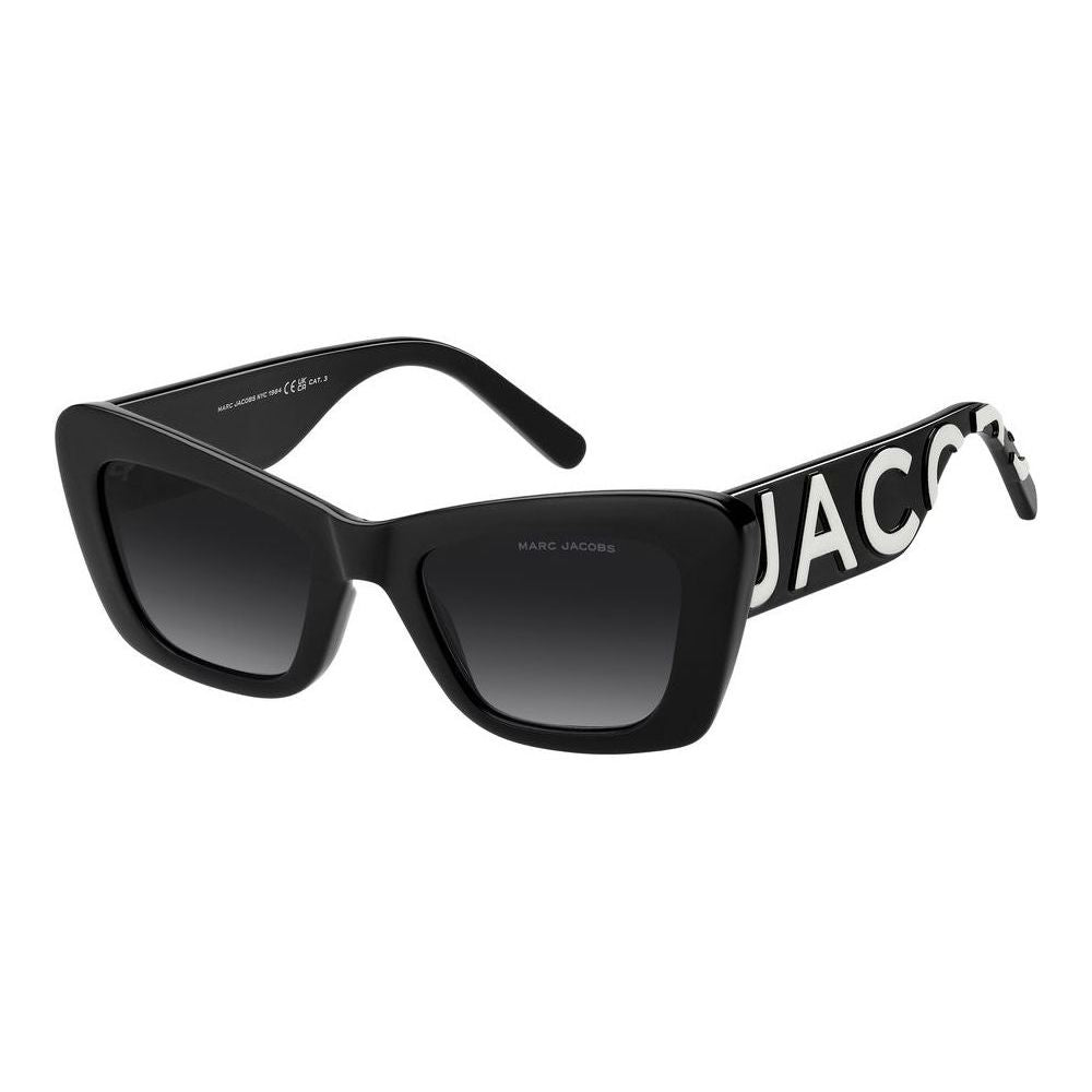 MARC JACOBS MOD. MARC 864_S Lady Sunglasses in Black with Bold Logo Sides