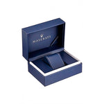 MASERATI Mod. POTENZA official blue box for gent's rose gold wristwatch
