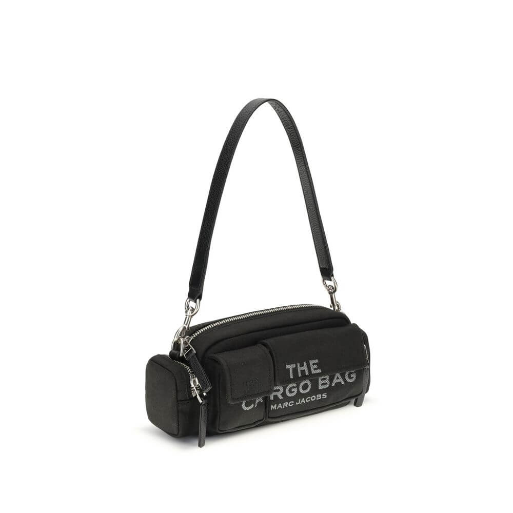 Marc Jacobs Black Canvas Shoulder Bag