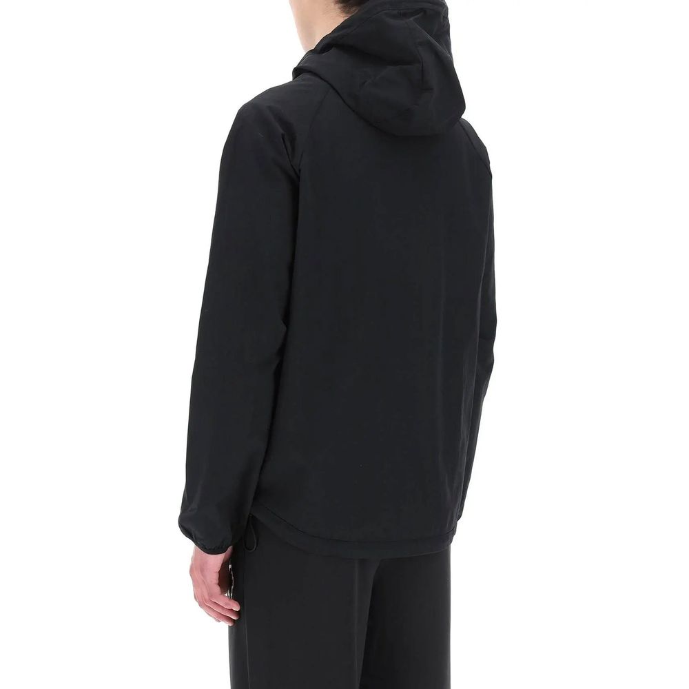 Marcelo Burlon Black Polyamide Shell Jacket