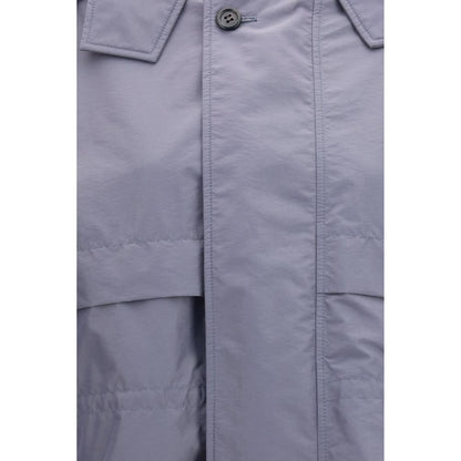 Marni Gray Polyamide Full-Length Jacket
