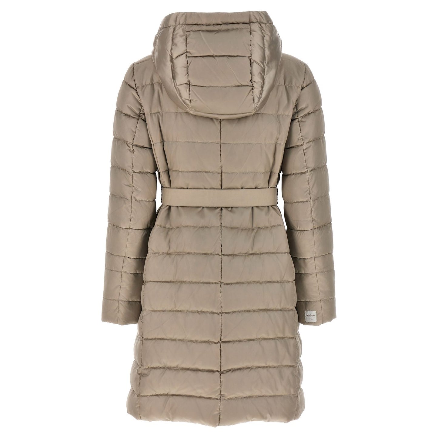 Max Mara Beige Polyamide Full-Length Jacket