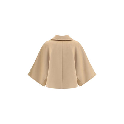 Max Mara Beige Wool Coat