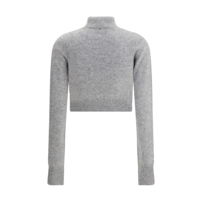 Max Mara Gray Cashmere Cashmere Sweater