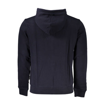 Napapijri Blue Cotton Men Sweatshirt