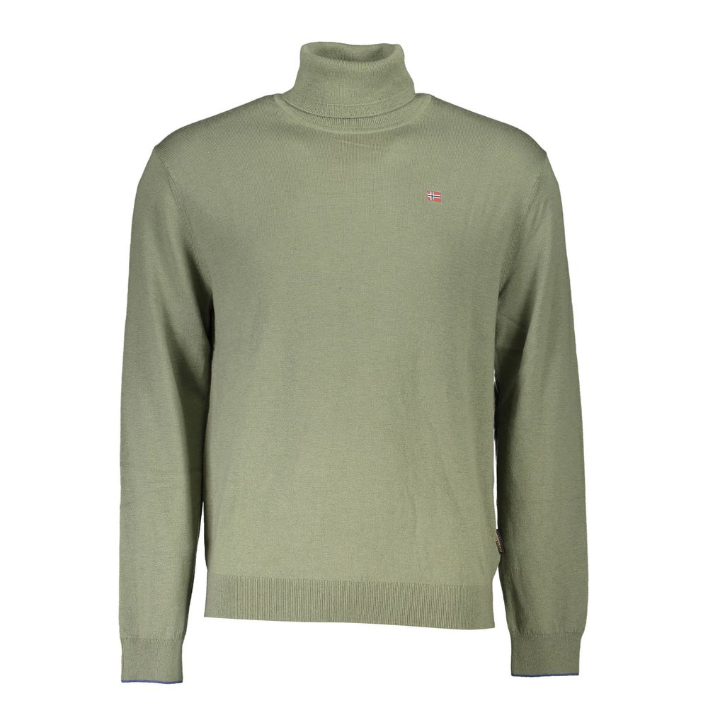 Napapijri Verde Wool Mens Sweater