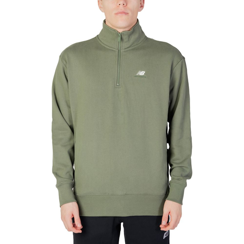 New Balance Green Cotton Sweatshirt