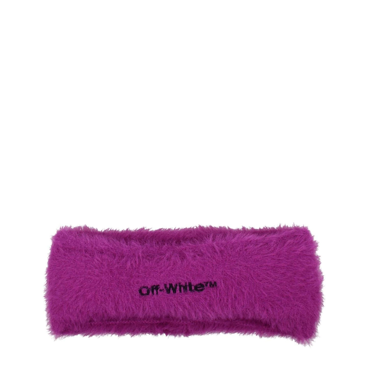 Off-White Purple Fabric Headband