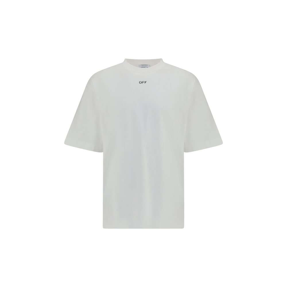 Off-White White Cotton T-Shirt