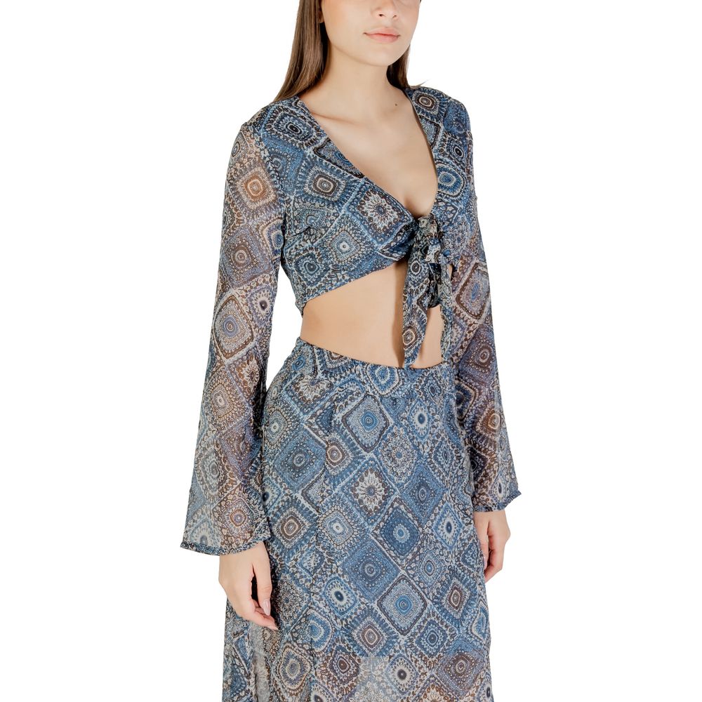 Only Blue Recycled Polyester Top