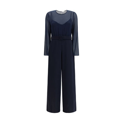 P.A.R.O.S.H. Blue Polyester Jumpsuit 1728,72470364320,Blue,Clothing,Jumpsuits - Clothing,Jumpsuits - Jumpsuits - Clothing,L,M,New with tags,P.A.R.O.S.H.,S,Women