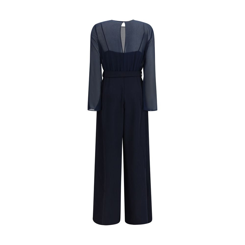 P.A.R.O.S.H. Blue Polyester Jumpsuit 1728,72470364320,Blue,Clothing,Jumpsuits - Clothing,Jumpsuits - Jumpsuits - Clothing,L,M,New with tags,P.A.R.O.S.H.,S,Women