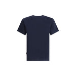 Back view of Parajumpers Short sleeve T-Shirt in navy with round neckline and pocket detail.