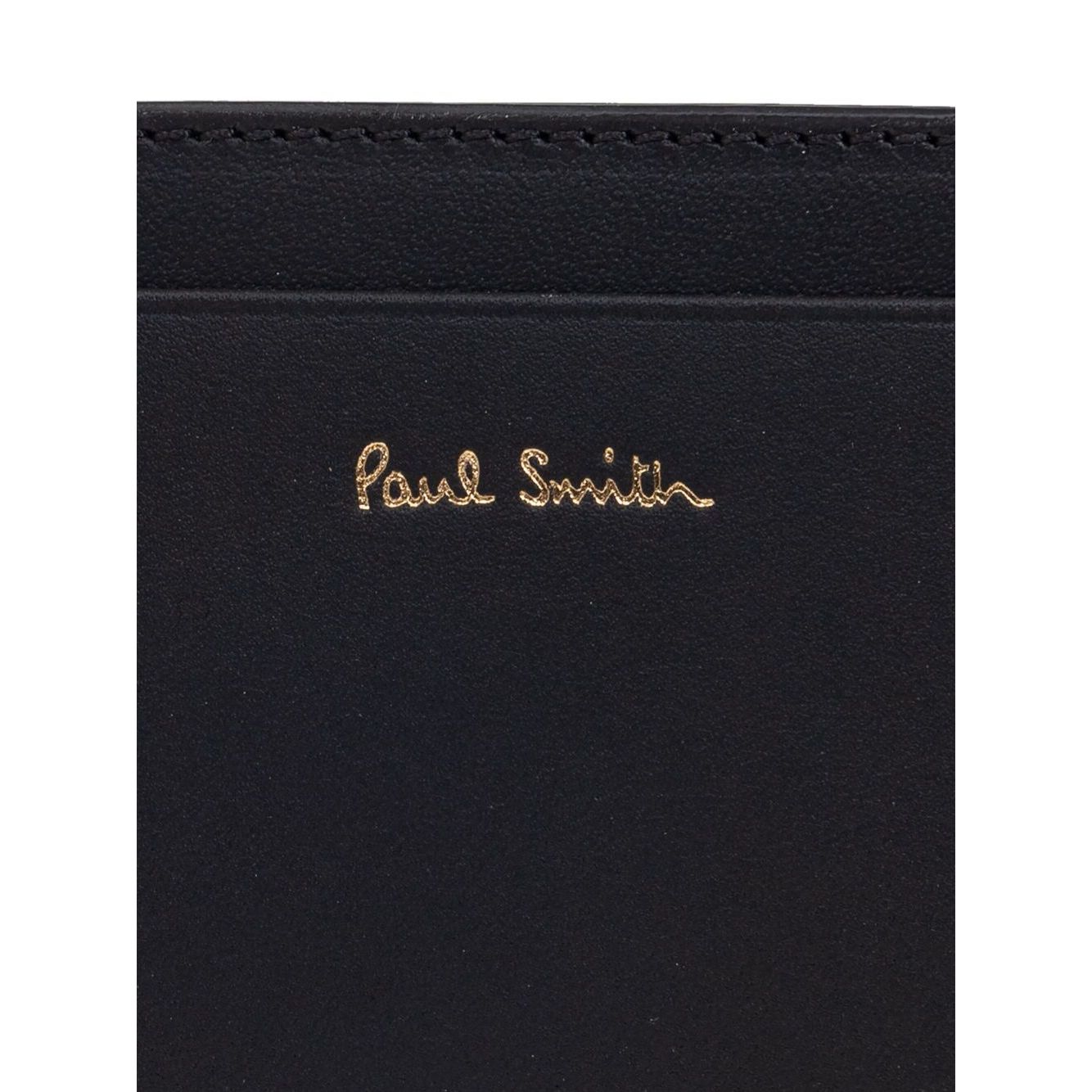 Paul Smith Signature Stripe leather card case