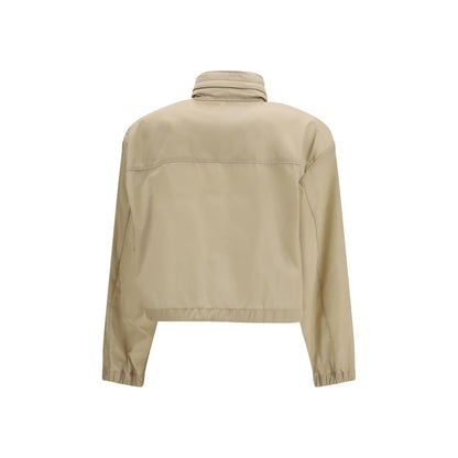 Prada Beige Recycled Polyamide Shell Jacket 1728,72470364320,Beige,Clothing,IT40 | M,IT42 | L,IT44 | L,Jackets & Coats - Clothing,New with tags,Prada,Shell Jackets - Jackets & Coats - Clothing,Women