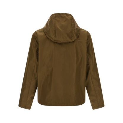 Prada Bicolor Polyamide Shell Jacket