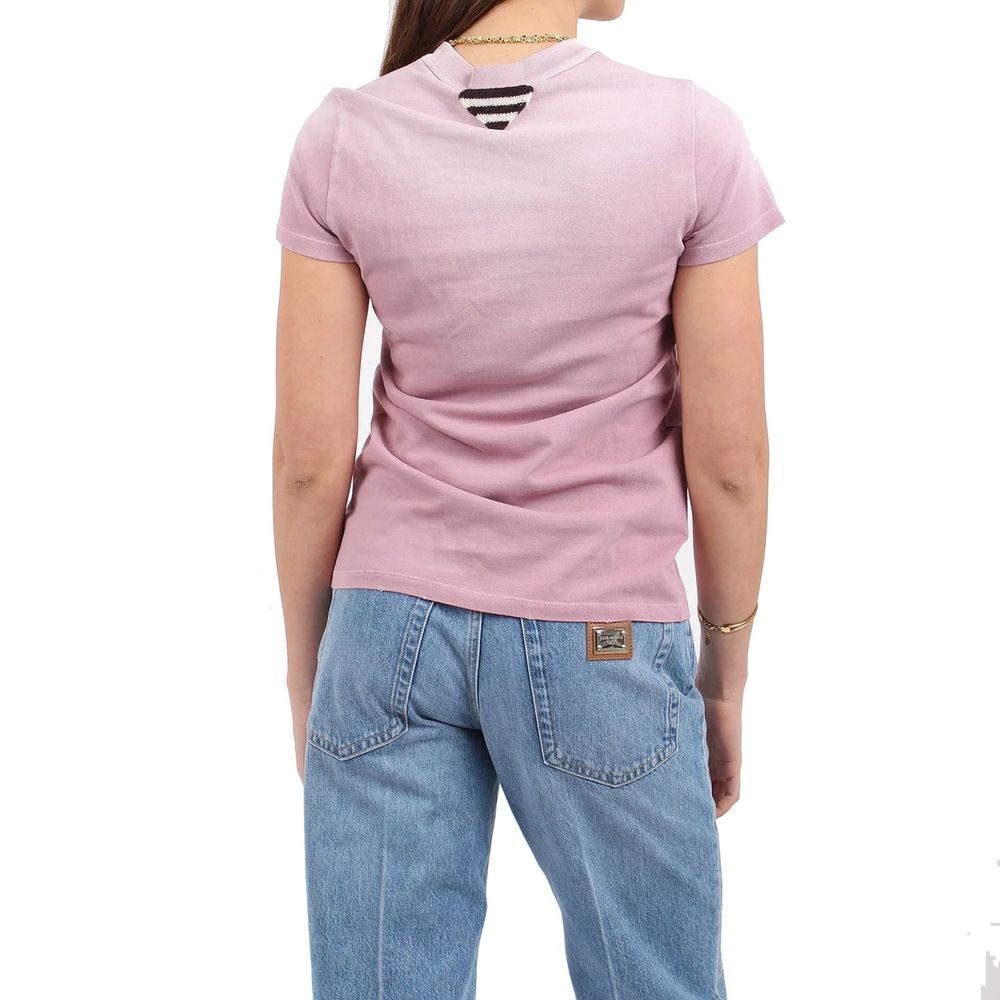 Prada Multicolor Cotton T-Shirt 1728,72470364320,Clothing,IT40 | M,Multicolor,New with tags,Prada,T-Shirts - Clothing,T-Shirts - T-Shirts - Clothing,Women
