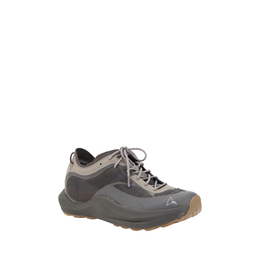 ROA Brown Polyester Athletic Sneakers