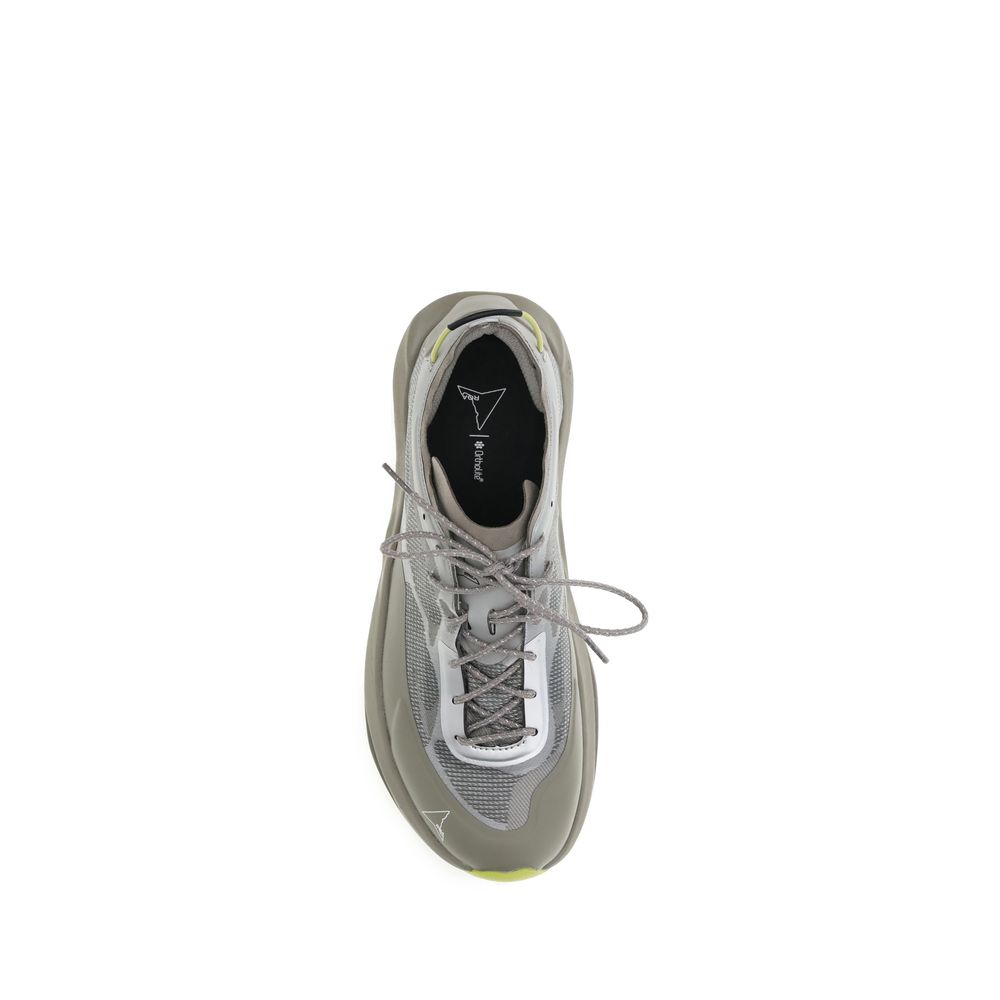 ROA Gray Polyester Athletic Sneakers