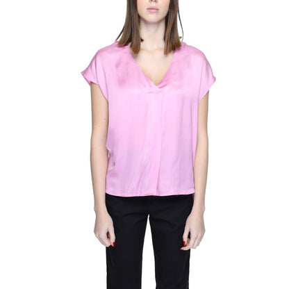 Rinascimento Multicolor Viscose Blouse
