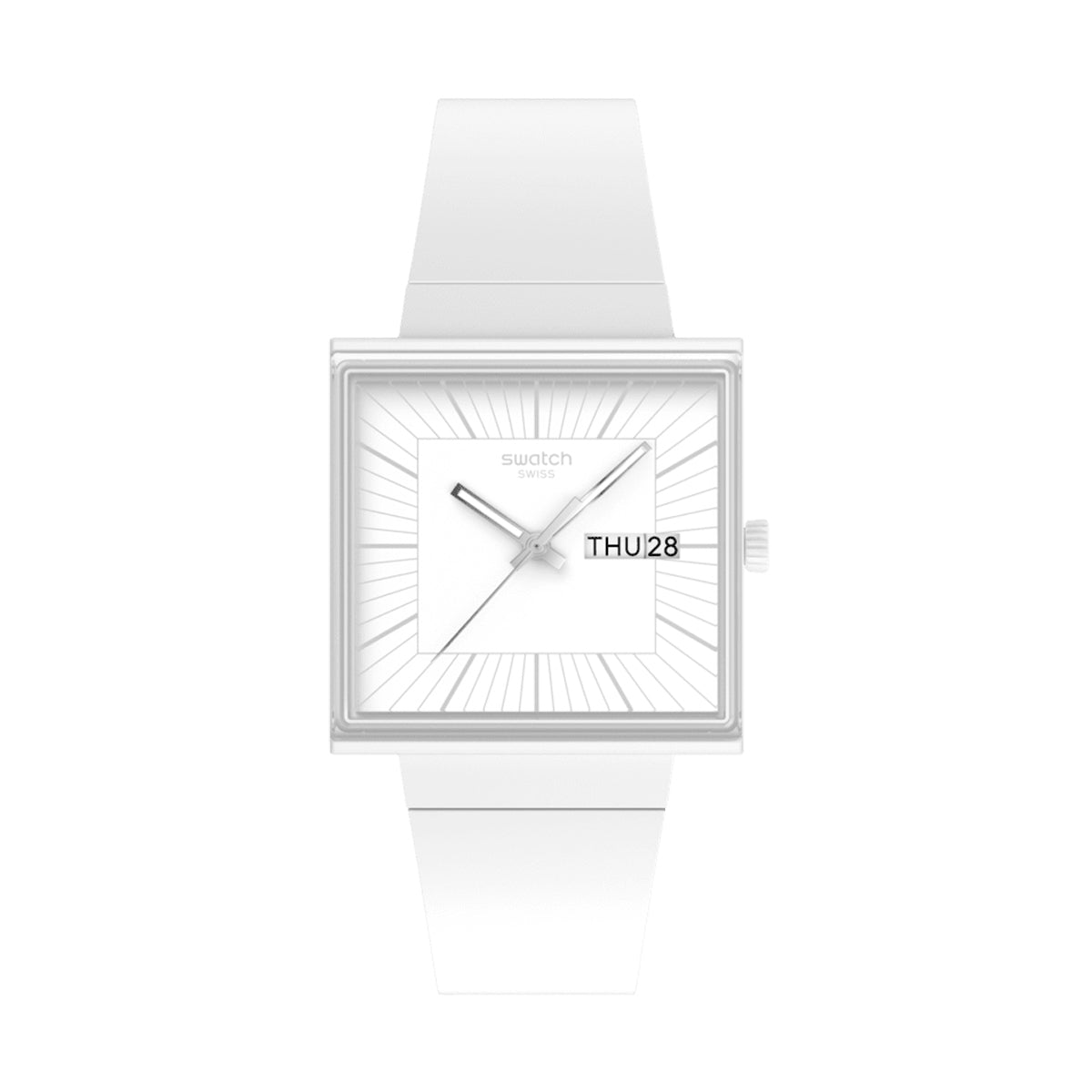 SWATCH Mod. WHAT IF…ALLWHITE? READY STOCKED WATCHES,Wristwatch