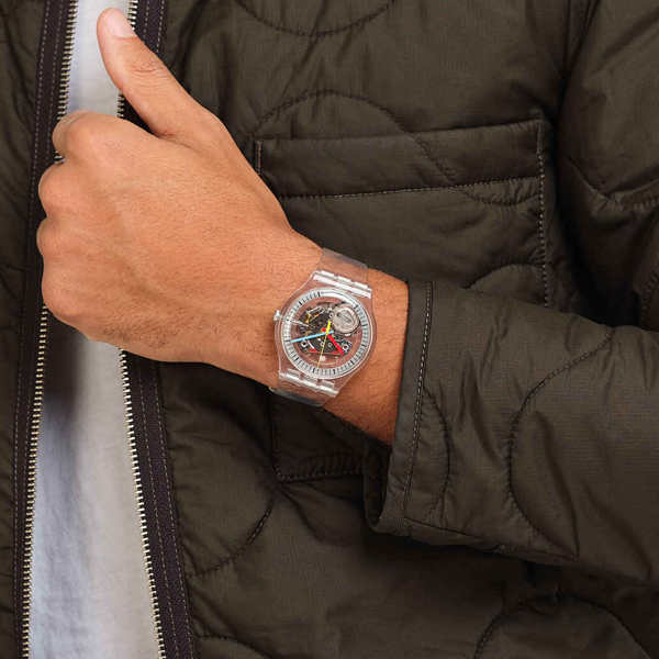 SWATCH WATCHES Mod. SO29K100-S06 READY STOCKED WATCHES,Wristwatch