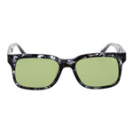 Scotch & Soda Multicolor Men Sunglass with green lenses, acetate full-rim frame. 100% UVA & UVB protection, rectangle style.