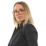 Scotch & Soda Orange Women Glasses Frame