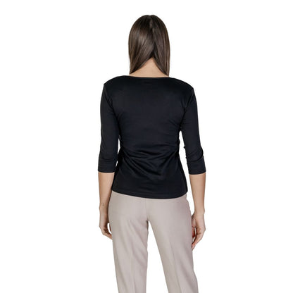 Street One Black Cotton T-Shirt