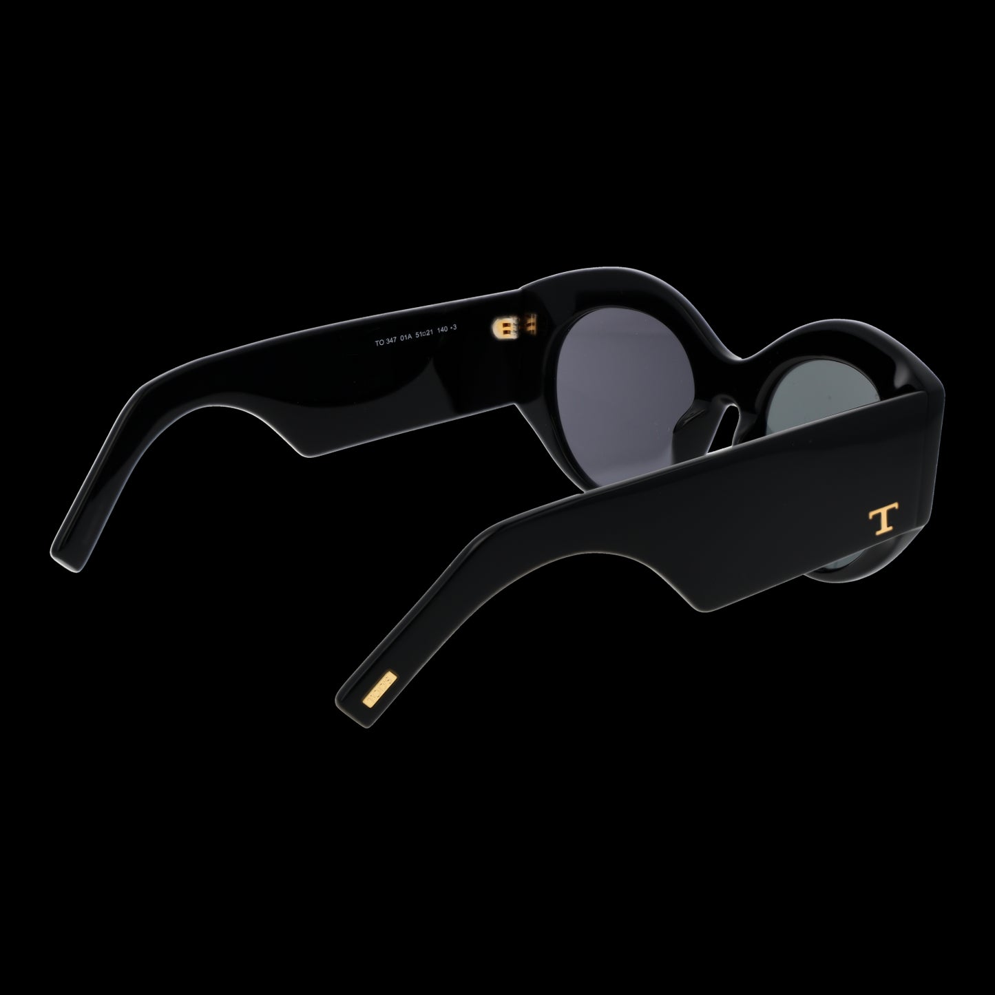 Black sunglasses with logo, TOD'S MOD. TO0347 5101A, designed for ladies.