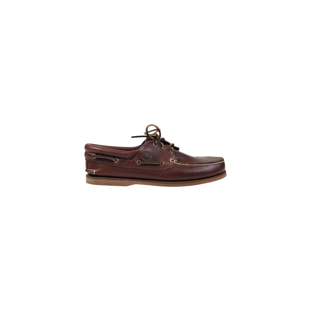 Timberland Brown Leather Slip-On Loafers