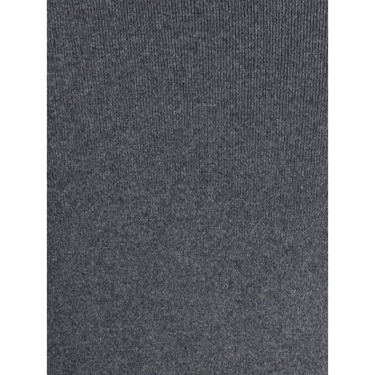 Tom Ford Gray Cashmere Long Skirt