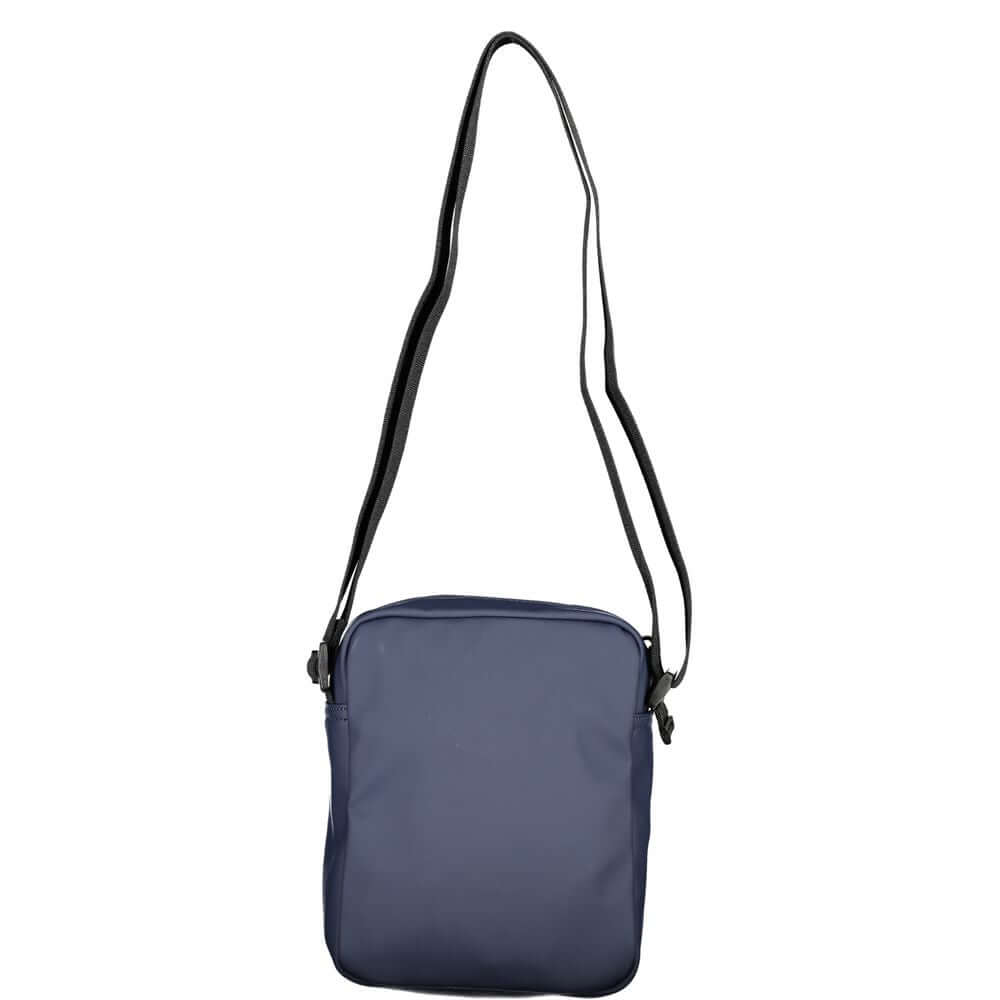 Front view with bag zipped and handles upright.