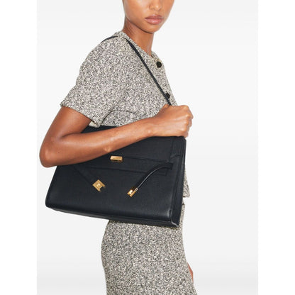 Tory Burch Lee Radziwill large leather handbag