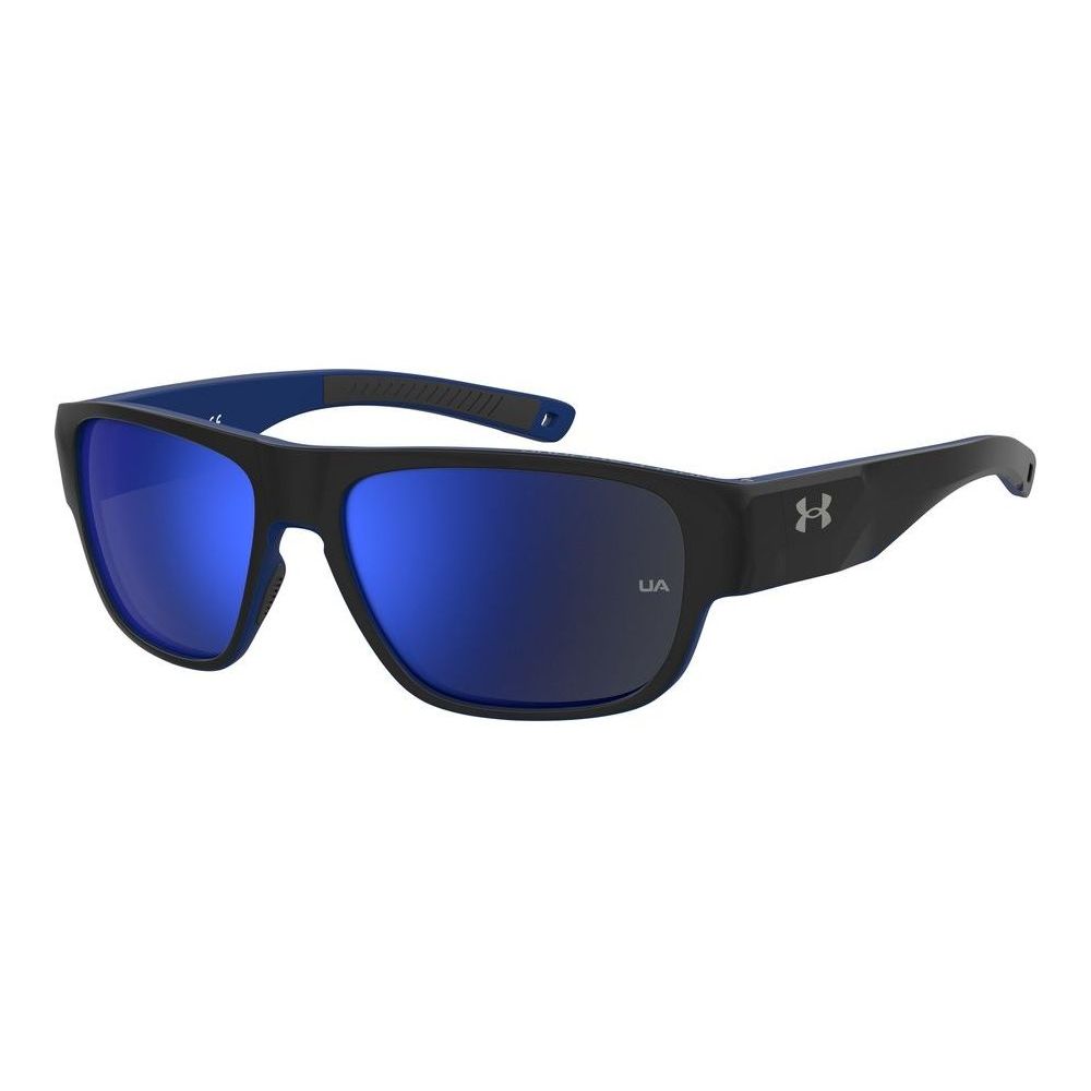 UNDER ARMOUR MOD. UA SCORCHER sunglasses for gentlemen, made of polyamide with blue lenses and black frame. Perfect for sports.