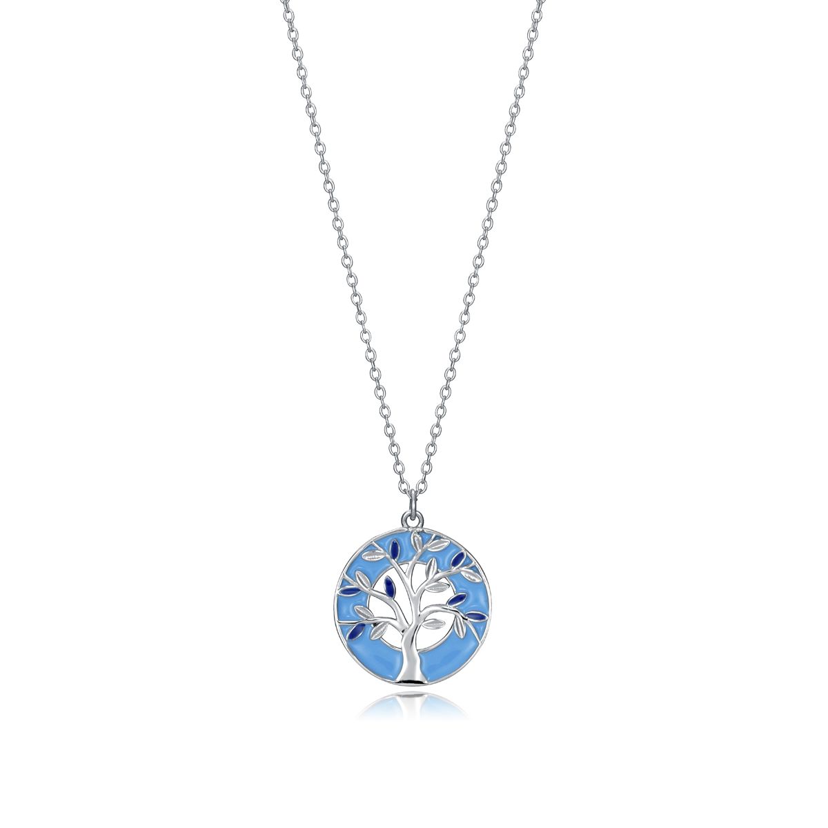 VICEROY JEWELS Mod. 13012C000-13 Necklace for ladies in Silver 925°, Quartz Analog, with blue dial, in official packaging, water resistant 5 ATM.