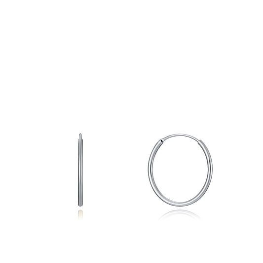 VICEROY JEWELS Mod. 13111E000-00 silver 925° lady's hoop earrings with quartz chronograph, water resistant 5 ATM, in official packaging.