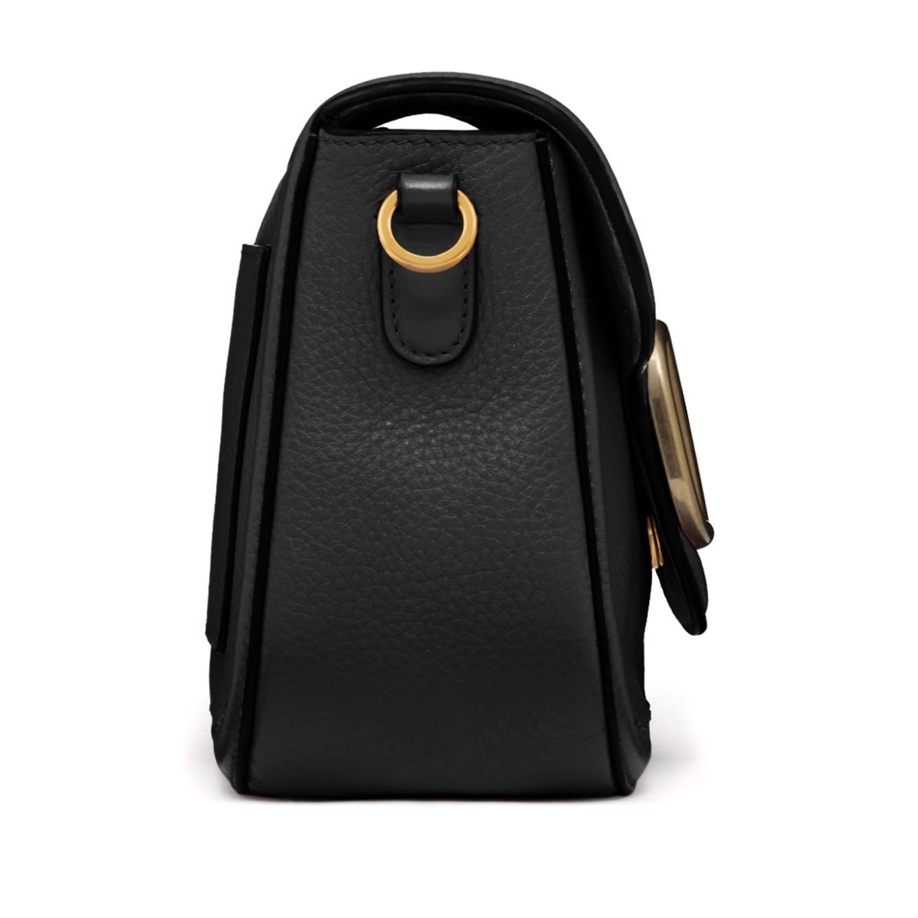 Valentino Garavani Alltime Grainy Calfskin Shoulder Bag