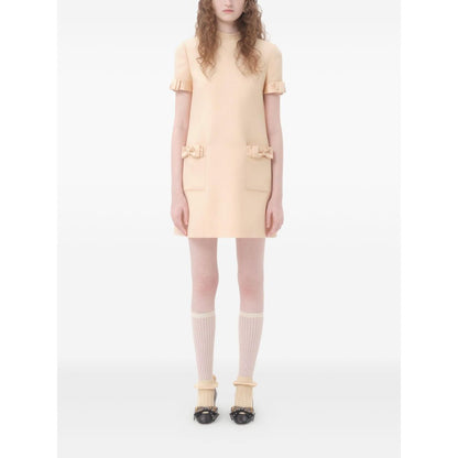 Valentino Short Crepe Couture Dress