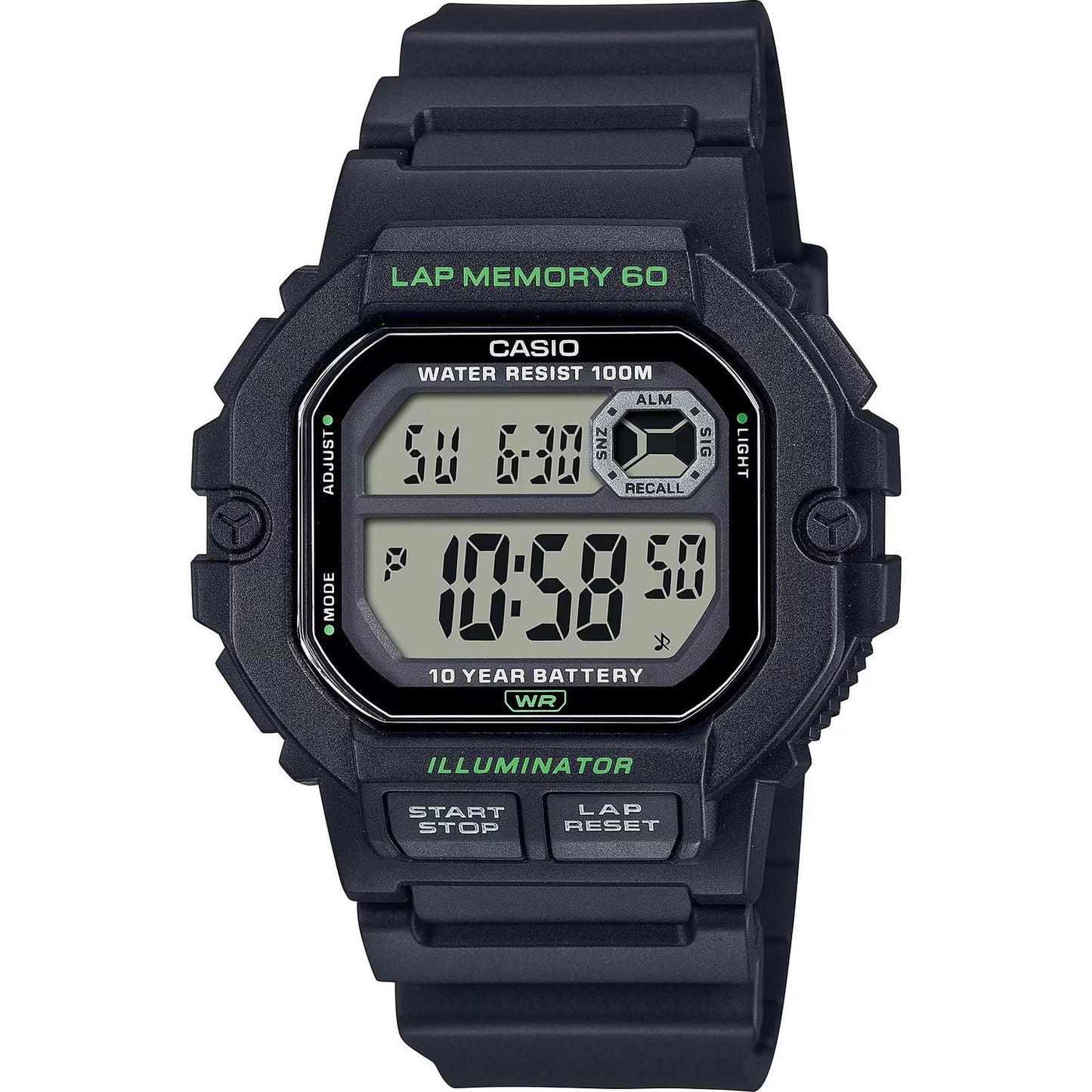 CASIO SPORT Mod. ILLUMINATOR LAP MEMORY 60
