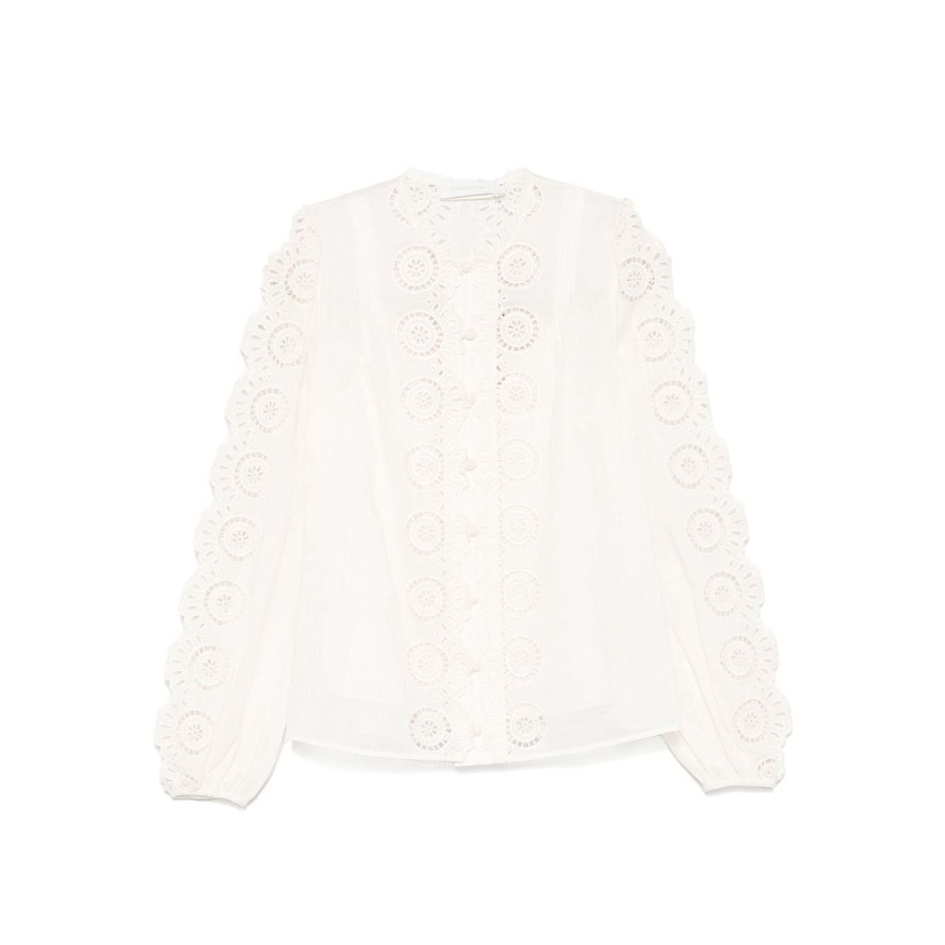 Zimmermann Lucky embroidered blouse