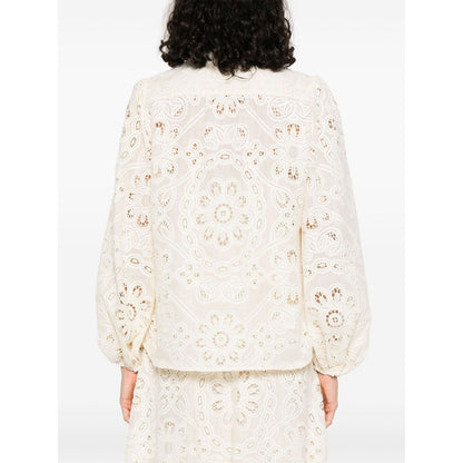 Zimmermann Shirts Ivory