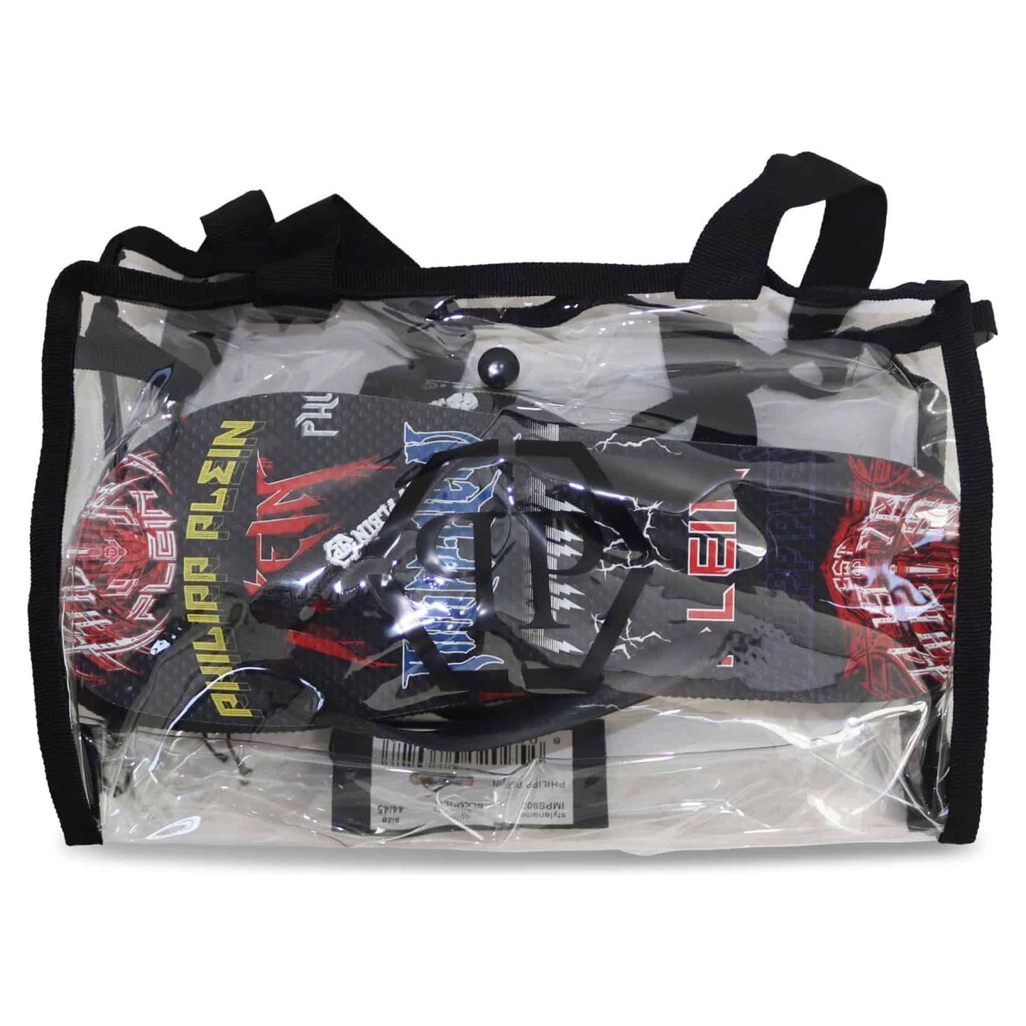 Philipp Plein Infradito e Ciabatte BRD_90299_BLACK-MULTI:378445