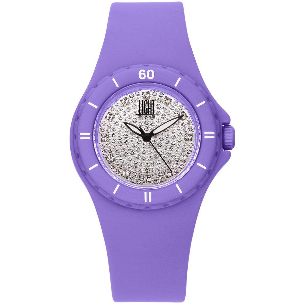 LIGHT TIME Mod. SILICON STRASS WATCHES